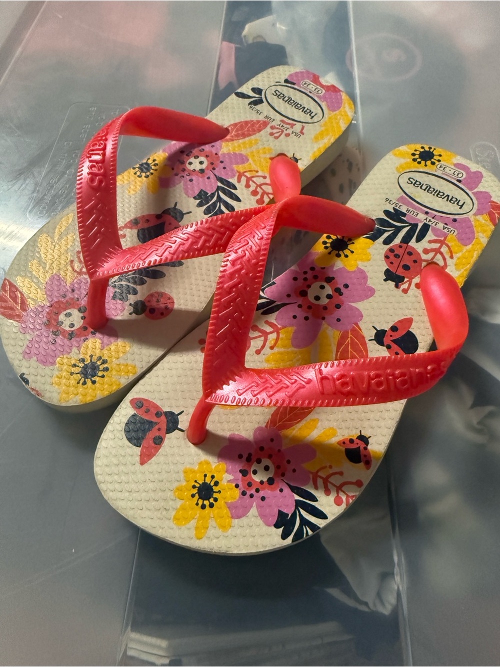 Havaianas Floral Flip Flops